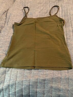 Old Navy Olive Green Slim-Strap Camisole